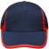 color:navy/red