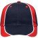 color:navy/red/white