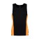 color:black/fluorescent orange