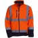 color:hi vis orange/navy
