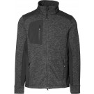 Strickfleece Herrenjacke