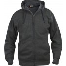 Basic Sweatjacke mit Kapuze
