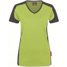 Hakro Damen V-Shirt Contrast Performance