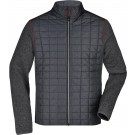 Men's Knitted Hybrid Jacket