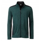 Mens Knitted Workwear Fleece Jacket