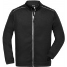 Men's Knitted Workwear Fleece Jacket - SOLID -
