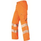 Sommer-Arbeitshose EN ISO 20471 Kl. 2
