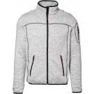 Strickfleece Herrenjacke